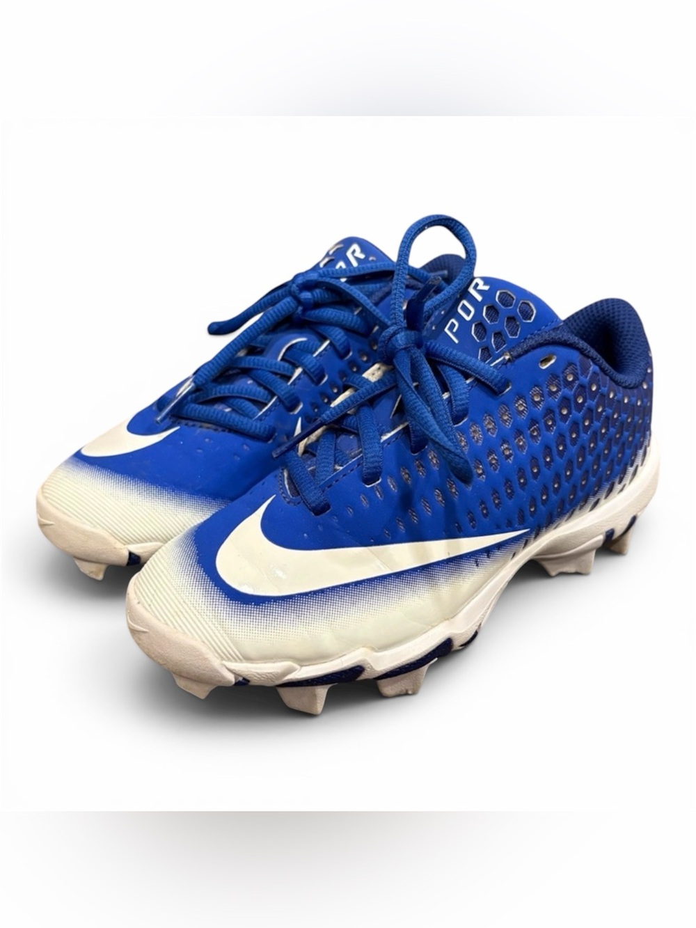 Kids Nike Vapor Ultrafly 2 Keystone baseball or softball cleats Blue size 1.5Y